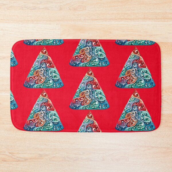Item preview, Christmas tree surrounded by a joyful holiday atmosphere designed and sold by Catrisz.