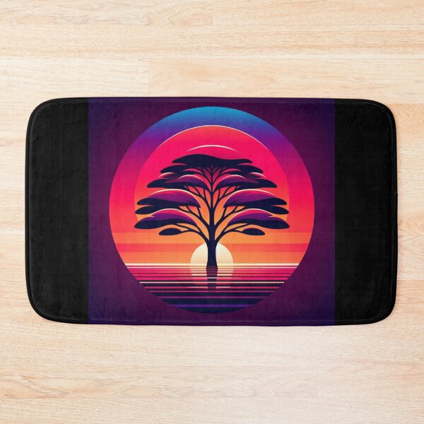 Item preview, Elegant Tree At Sunset: Fusion Of Nature And Minimalism designed and sold by LIAMRIVIERART.