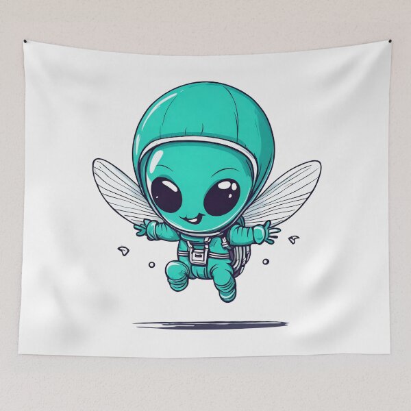 Item preview, Cute Butterfly Alien  designed and sold by CosmicVenture.