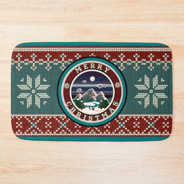 Artikelvorschau, Frohe Weihnachten Fair Isle und Scenic Print Unisex entworfen und verkauft von Iiswaz.
