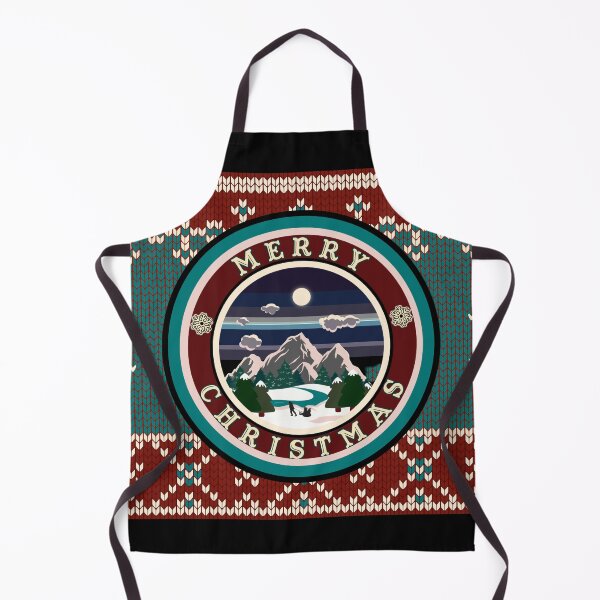 Artikelvorschau, Frohe Weihnachten Fair Isle und Scenic Print Unisex entworfen und verkauft von Iiswaz.