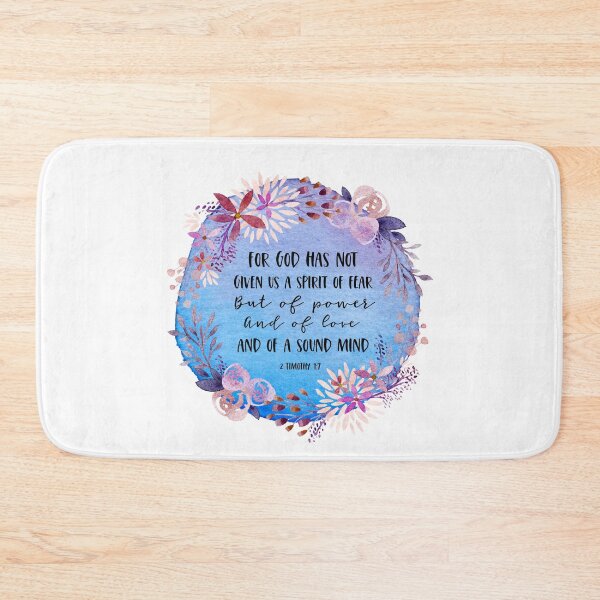 Item preview, Christian Scripture - 2 Timothy 1:7 designed and sold by JacquelineLim.