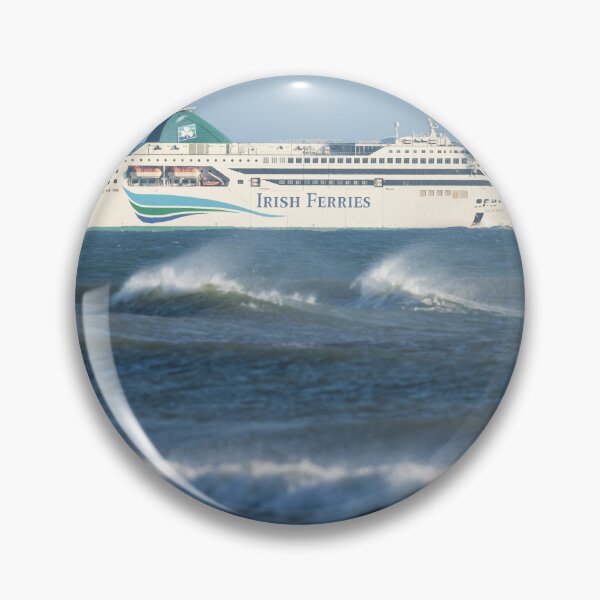 Item preview, The Ferry Oscar Wilde heads out to sea designed and sold by AndrewJonesFoto.