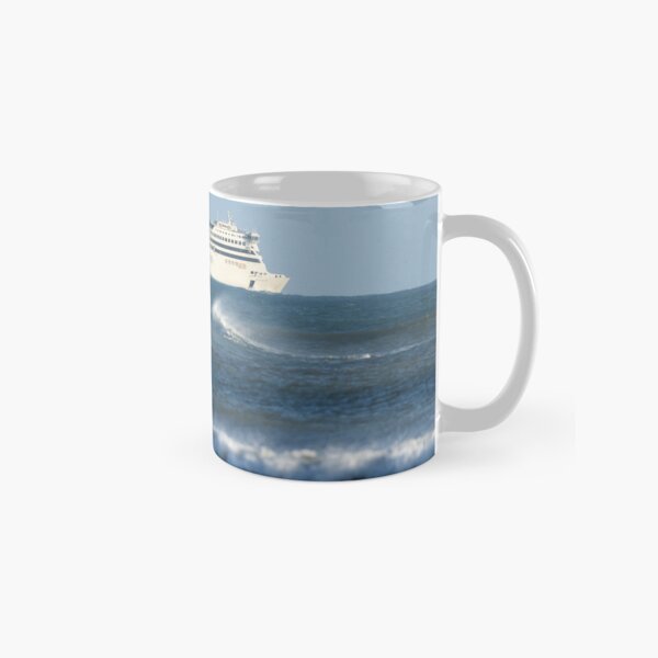 Item preview, The Ferry Oscar Wilde heads out to sea designed and sold by AndrewJonesFoto.