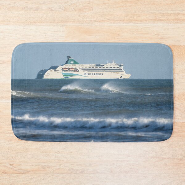 Item preview, The Ferry Oscar Wilde heads out to sea designed and sold by AndrewJonesFoto.