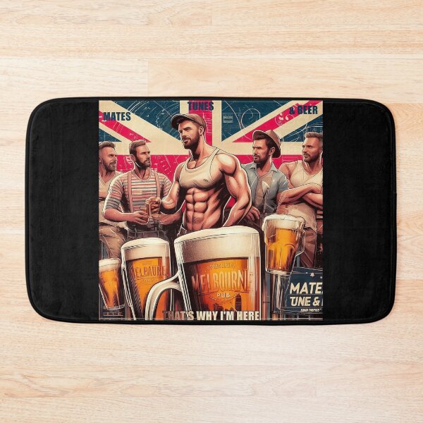 Item preview, MATES, TUNES & BEER - THAT'S WHY I'M HERE designed and sold by Takin-Thepiss.