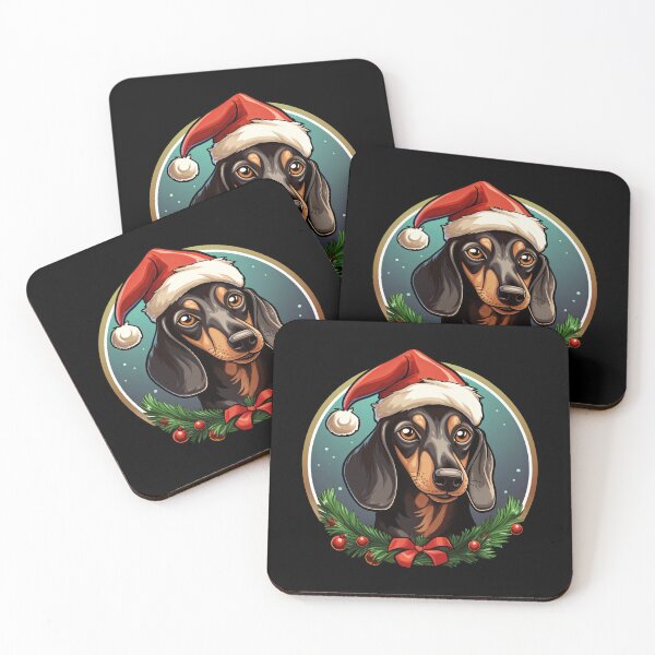 Item preview, Dachshund Christmas designed and sold by Soulskier.