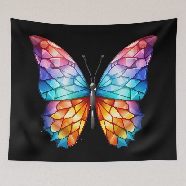 Item preview, Stained Glass Butterfly designed and sold by 3po3.