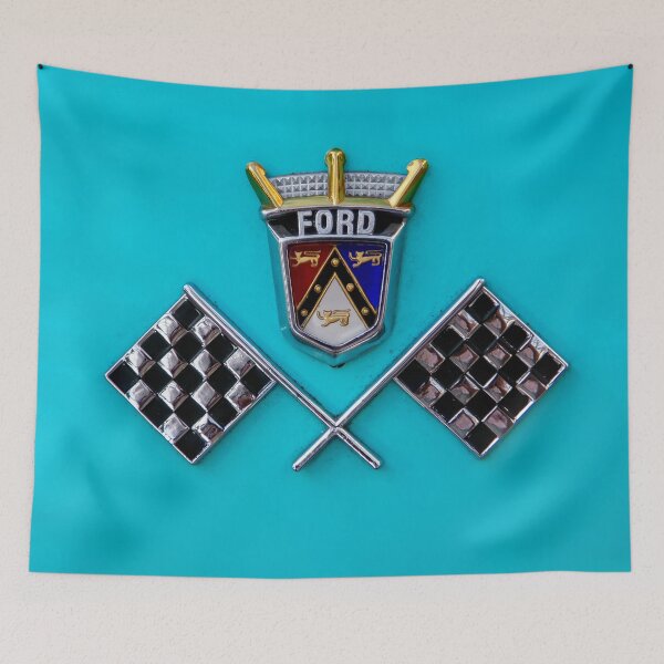Item preview, Ford Checkered Flags Thunderbird designed and sold by AJEvans.