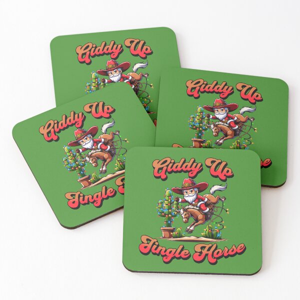 Item preview, Giddy Up Jingle Horse designed and sold by DadDrivenDesign.
