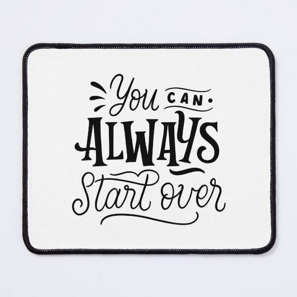 Item preview, You can always Start Over designed and sold by Retr0Tshirts.