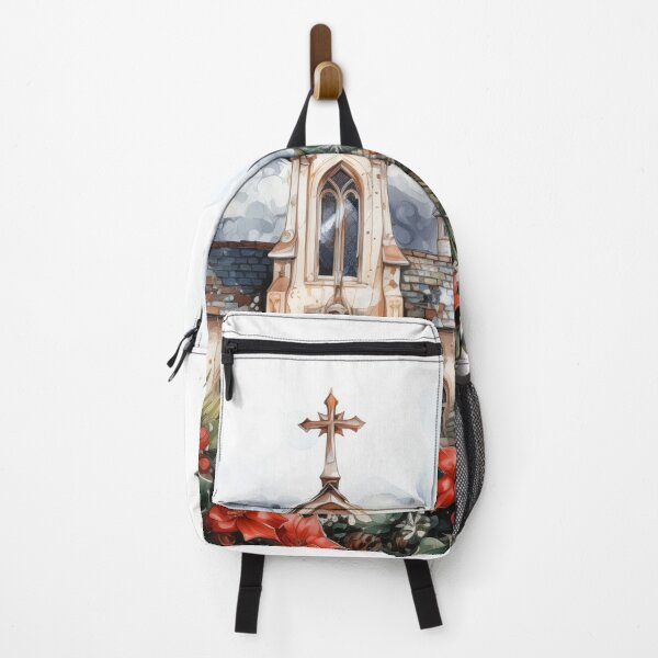 Item preview, Christmas House of God in Jolly Holly designed and sold by OurDailyCross.