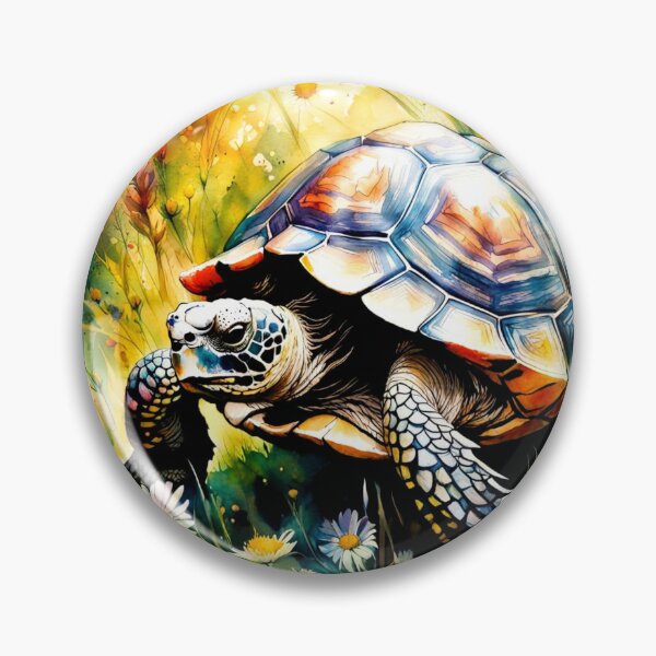 Item preview, Watercolor tortoise  designed and sold by RiverAquarius.