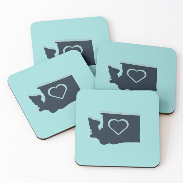 Item preview, Washington Love, Dark Blue And Light Blue. designed and sold by PNWEnergy.