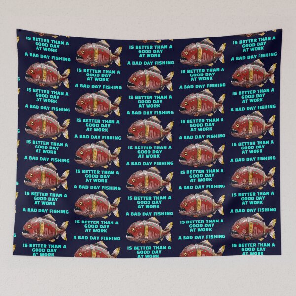 Item preview, A bad day fishing is better that a good day at work. fisherman cool gif designed and sold by La Loca.