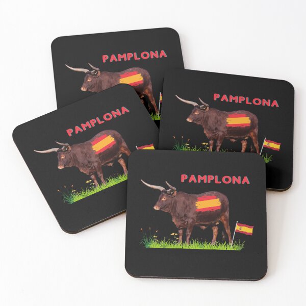 Item preview, Pamplona Spanish Bull With Spanish Flag designed and sold by MarieSusan.