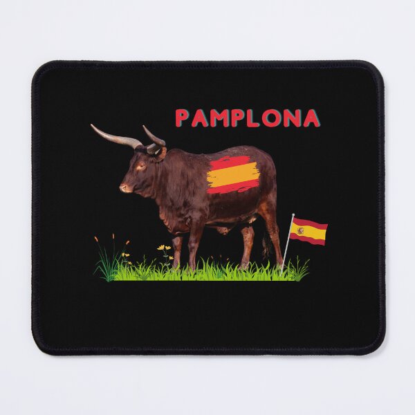 Item preview, Pamplona Spanish Bull With Spanish Flag designed and sold by MarieSusan.