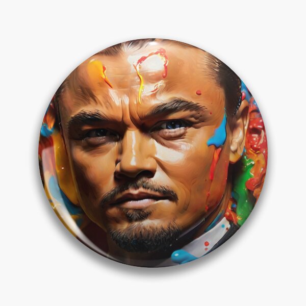 Item preview, leonardo di caprio abstract painting designed and sold by Modernaiart.