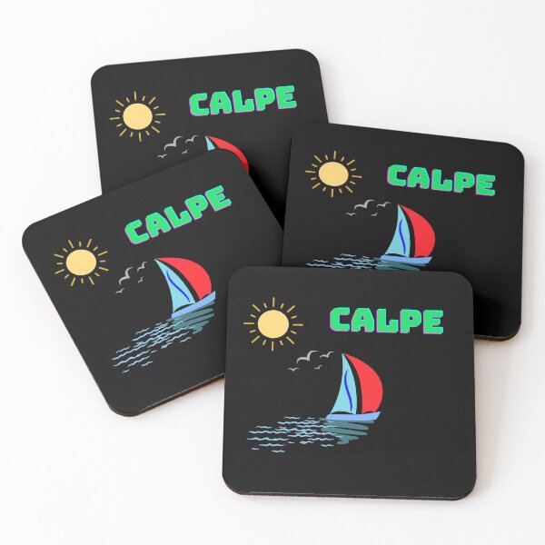 Item preview, Calpe with Sailing Boat & Sunshine For Your Next Holiday designed and sold by MarieSusan.