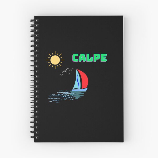 Item preview, Calpe with Sailing Boat & Sunshine For Your Next Holiday designed and sold by MarieSusan.