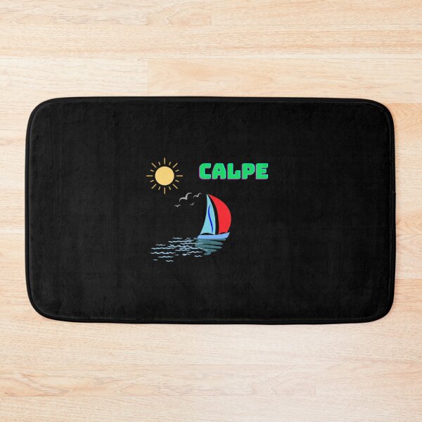 Item preview, Calpe with Sailing Boat & Sunshine For Your Next Holiday designed and sold by MarieSusan.