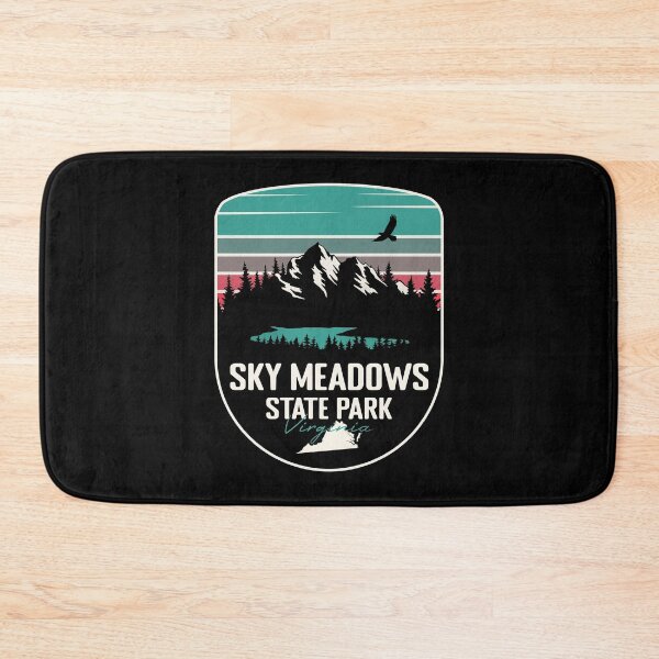 Item preview, Sky Meadows State Park Virginia - VA Retro Badge Forest and Wilderness  designed and sold by mountainfad.