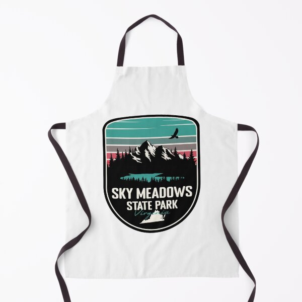 Item preview, Sky Meadows State Park Virginia - VA Retro Badge Forest and Wilderness designed and sold by mountainfad.