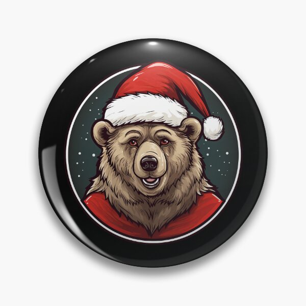 Item preview, Oso pardo Navidad designed and sold by Soulskier.