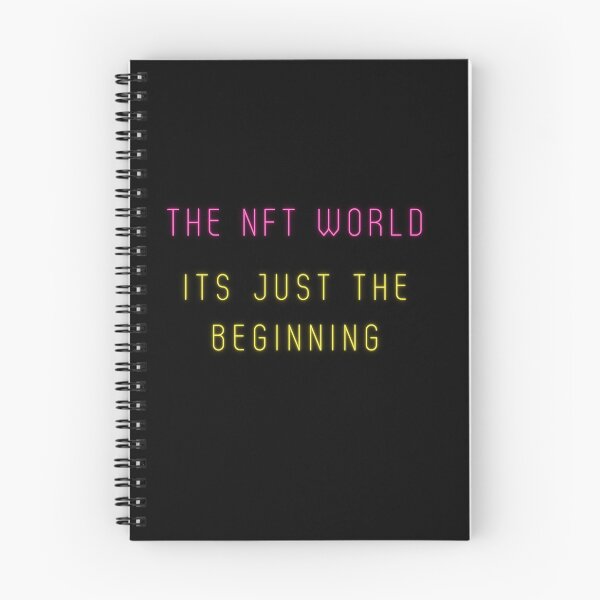Item preview, The NFT World Its Just the Beginning designed and sold by MarieSusan.