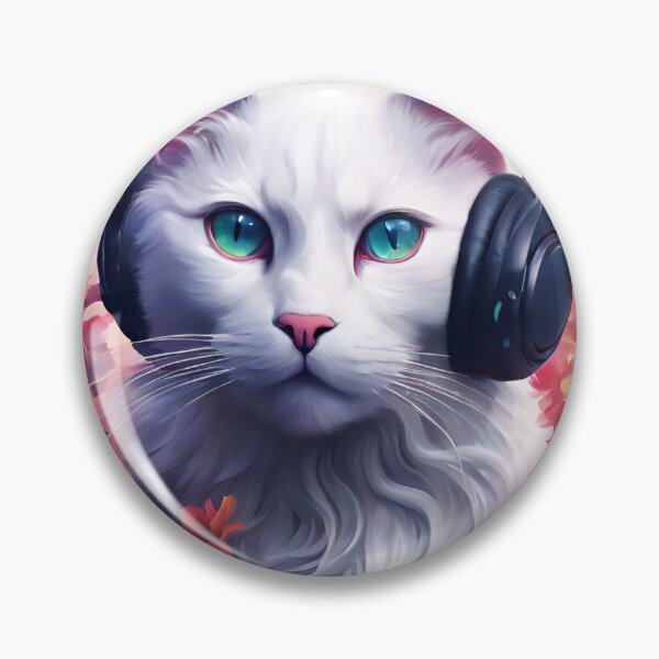 Item preview, Graceful Kitty And Beats I designed and sold by SilverSunStudio.