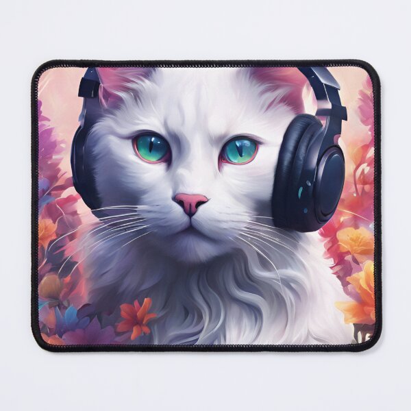 Item preview, Graceful Kitty And Beats I designed and sold by SilverSunStudio.