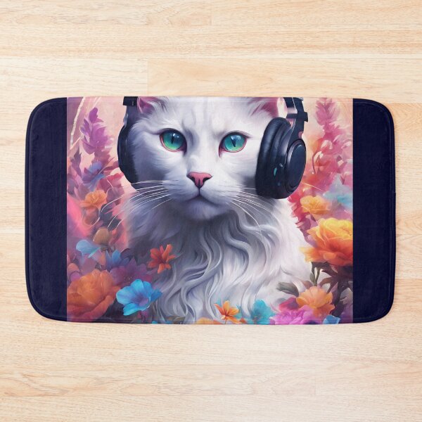 Item preview, Graceful Kitty And Beats I designed and sold by SilverSunStudio.