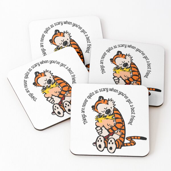Item preview, Calvin and hobbs inspirational best friends quote  designed and sold by Mimi Y..