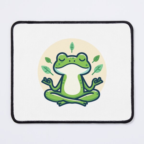 Item preview, Zen Frog, Yoga and Meditation Bliss designed and sold by Arterx.