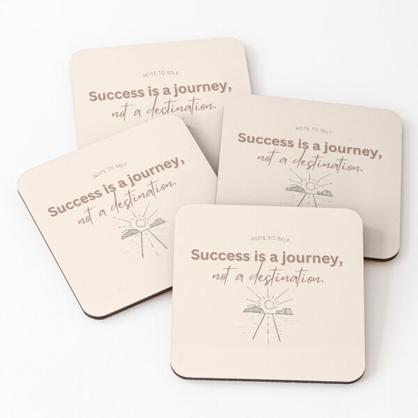 Item preview, Success is a journey, not a destination. designed and sold by Uplifting4You.
