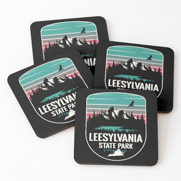 Item preview, Leesylvania State Park Virginia - VA Retro Badge Forest and Wilderness  designed and sold by mountainfad.