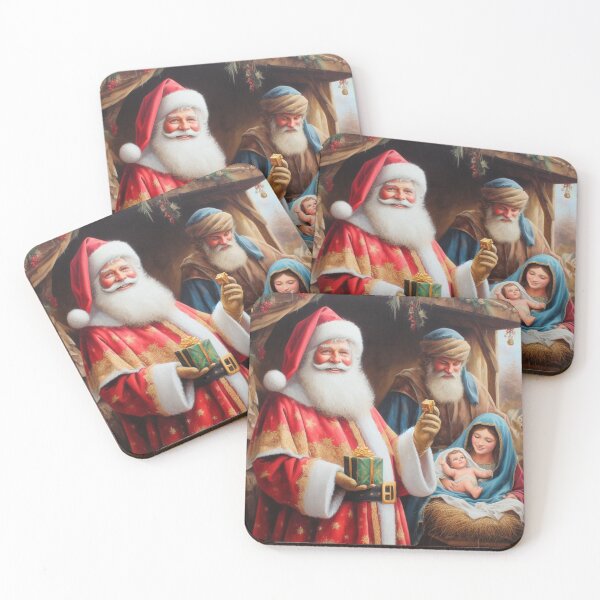 Item preview, Wiseman Santa Claus nativity  designed and sold by SeeingBeyond.