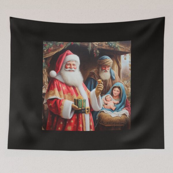 Item preview, Wiseman Santa Claus nativity  designed and sold by SeeingBeyond.