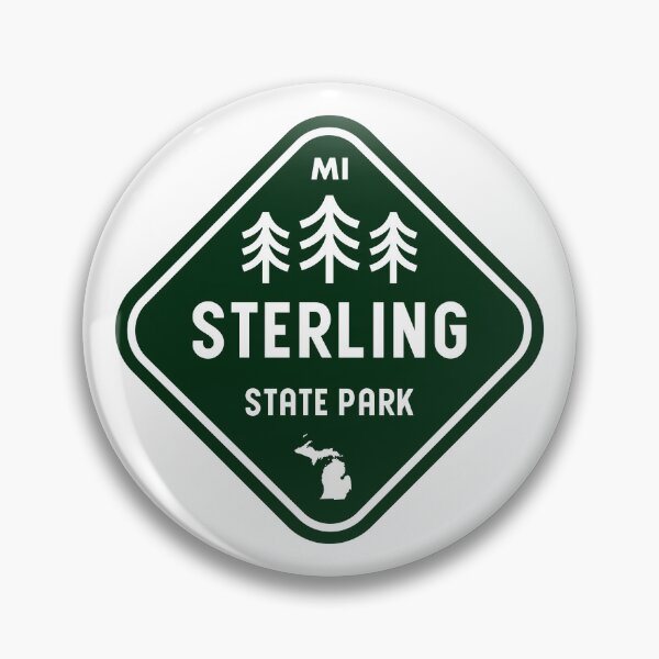 Artikelvorschau, Sterling State Park Michigan Raute entworfen und verkauft von bivenart.
