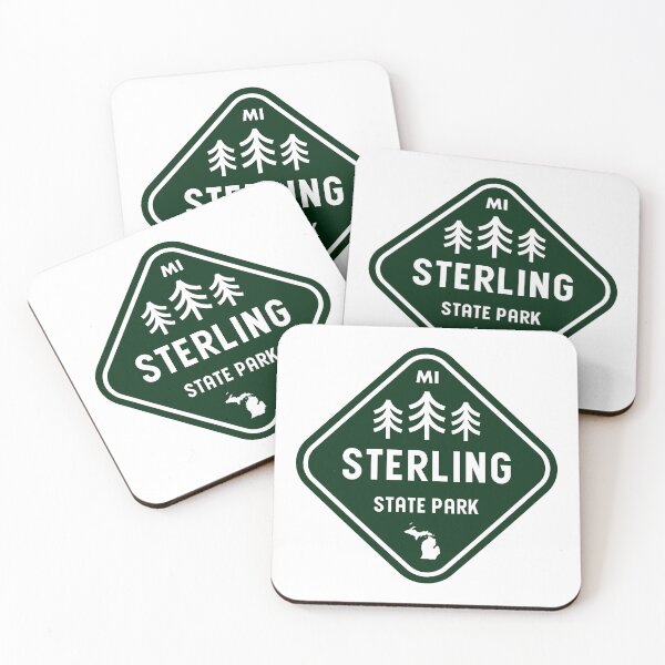 Item preview, Sterling State Park Michigan Rhombus designed and sold by bivenart.