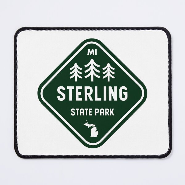 Item preview, Sterling State Park Michigan Rhombus designed and sold by bivenart.