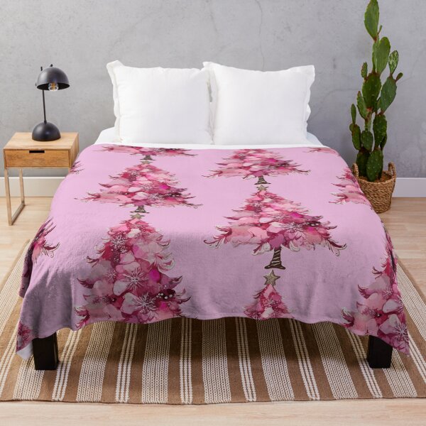 Item preview, christmas tree pink, christmas, poinsettia designed and sold by zamperoni.