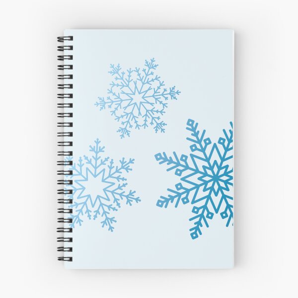 Item preview, Snowflakes (blue tones) designed and sold by CyrielleShop.