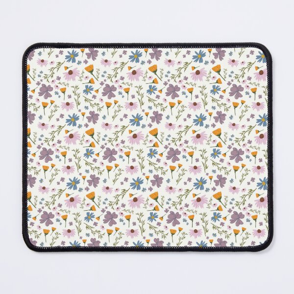 Item preview, hand-drawn, vibrant wildflowers doodle art  designed and sold by anna-b-.