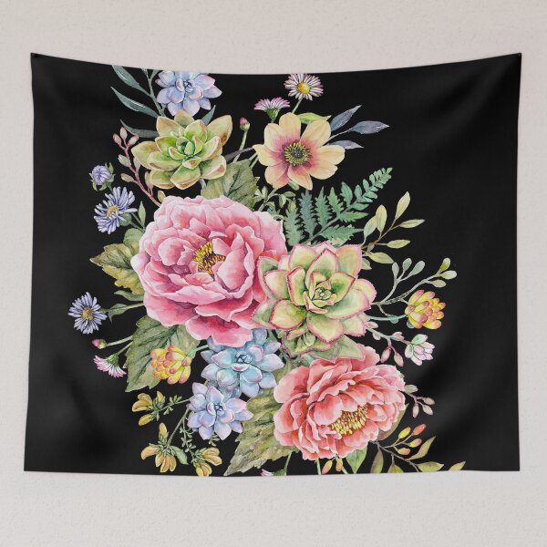 Item preview, Watercolor Succulent 049 designed and sold by CarobWay.