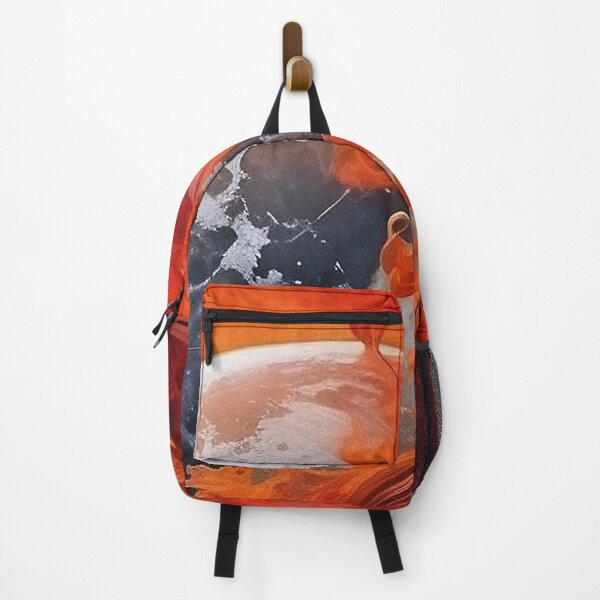 Item preview, Beautiful Full Moon On Fire Clouds designed and sold by SassyArtistry.