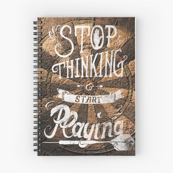 Item preview, Stop thinking and start playing designed and sold by DinaDD.