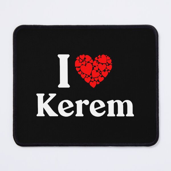 Item preview, Kerem Heart - I Love Kerem designed and sold by MiraclePitts.