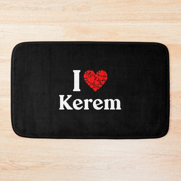 Item preview, Kerem Heart - I Love Kerem designed and sold by MiraclePitts.
