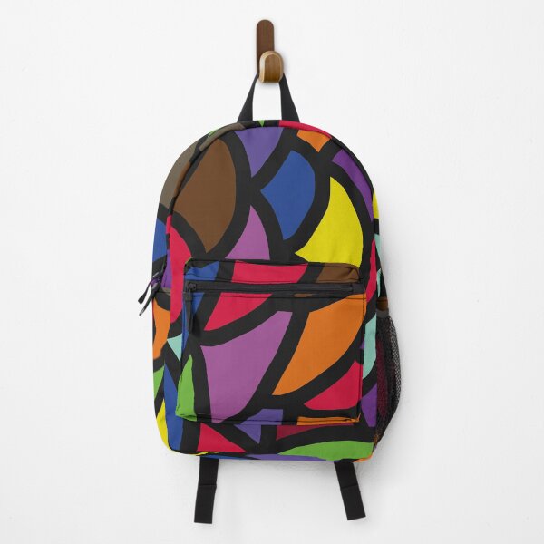 Item preview, Colorful geometric abstraction with black lines designed and sold by Alexashka87.